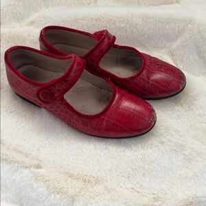 Gorgeous Red Kids Mary Jane Shoes size 30